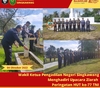 Upacara Ziarah Nasional Peringatan HUT ke-77 TNI Tahun 2022